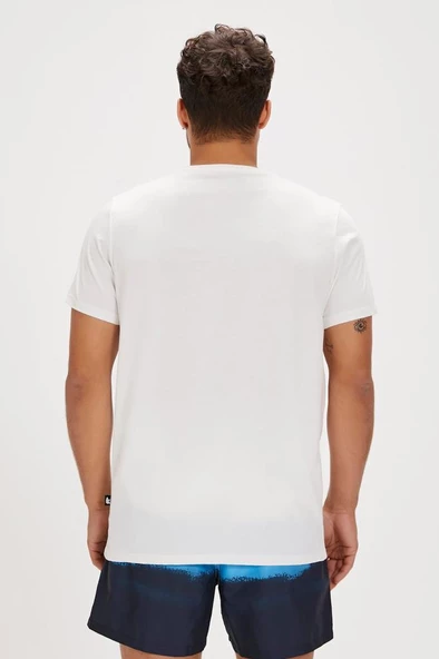 Bad Bear GLEEN T-SHIRT OFF-WHITE Erkek Tişört Beyaz S-XXL - 5