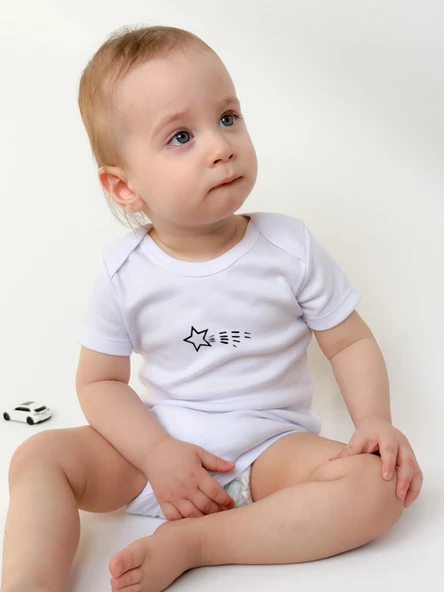 İnterlok Üçlü Bebe Badi - 11