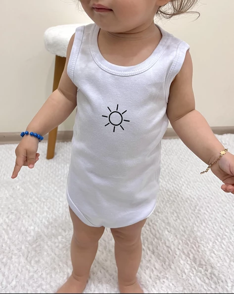 İnterlok Üçlü Bebe Badi - 4