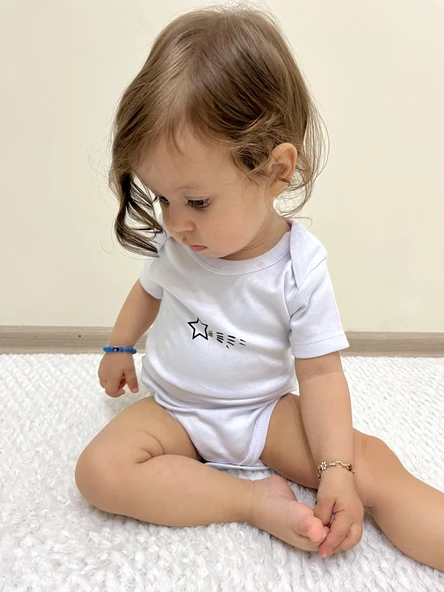 İnterlok Üçlü Bebe Badi - 12