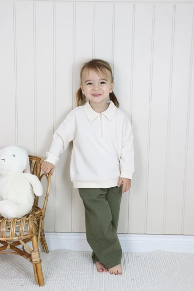 Waffle Theme Sweatshırt - 2