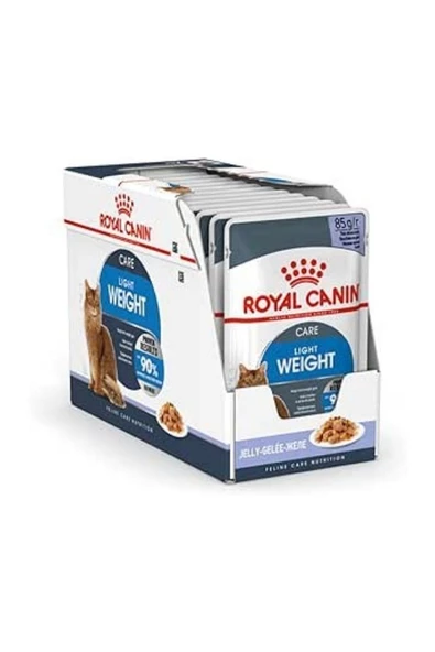 Royal Canin Light Weight Gravy Yetişkin Kedi Yaş Maması 85 Gr*12