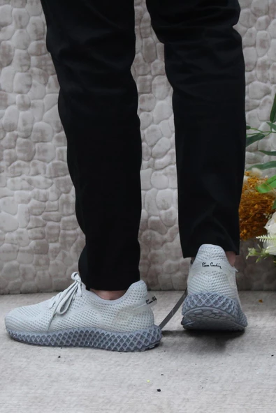 Pierre Cardin 9304 Gri Anatomik Orijinal Ürün Sneaker Erkek Spor Ayakkabı - Resim 4