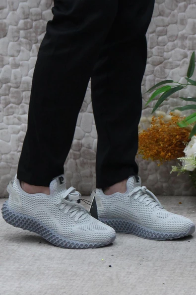 Pierre Cardin 9304 Gri Anatomik Orijinal Ürün Sneaker Erkek Spor Ayakkabı - Resim 2