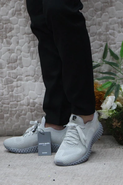 Pierre Cardin 9304 Gri Anatomik Orijinal Ürün Sneaker Erkek Spor Ayakkabı - Resim 3