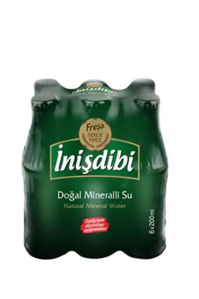 Freşa İnişdibi Doğal Maden Suyu 6 x 200 ML