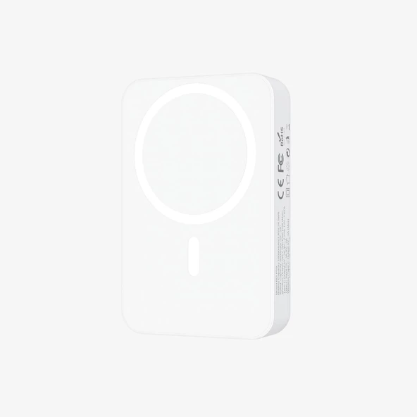 10.000 mAh Wireless ve Hızlı Şarj Edebilen Kompakt Tasarım Stand Özellikli Powerbank Şarj Kılıfı Hediyeli - 2