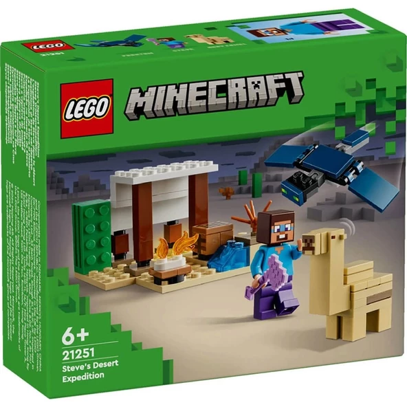 LEGO Minecraft Steve'in Çöl Keşfi 21251