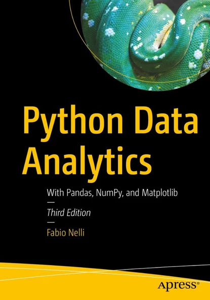 Python Data Analytics: With Pandas, NumPy, and Matplotlib 3rd ed. Fabio Nelli ürün görseli 1