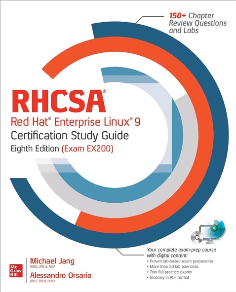 RHCSA Red Hat Enterprise Linux 9 Certification Study Guide, Eighth Edition (Exam EX200) (RHCSA/RHCE Red Hat Enterprise Linux Certification Study Guide, 9) 8th Edition Jang Orsaria ürün görseli 1