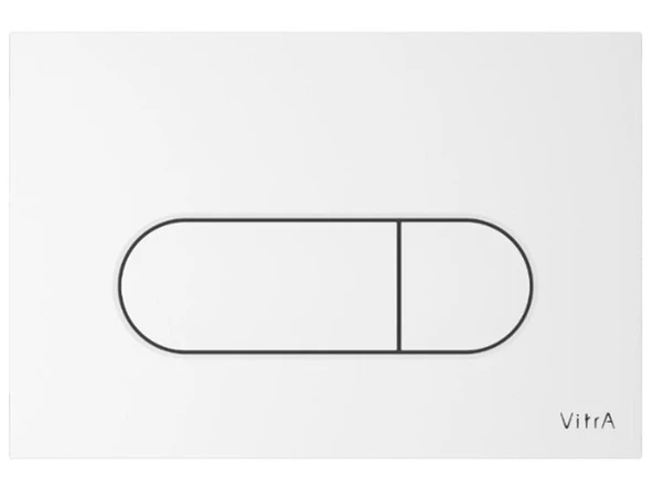 740-2200-Vitra Root Round Kumanda Paneli - Beyaz