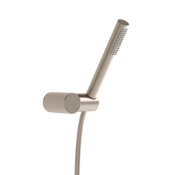 A4554334-Vitra Origin 1F El Duşu Takımı - Fırçalı Nikel