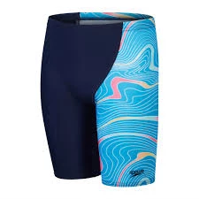 SPEEDO ERKEK ÇOCUK JAMMER YÜZÜCÜ MAYOSU ALV LEG V CUT JAM JM NAVY BLUE 8-00316116777 YZM