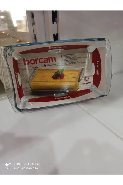 Paşabahçe Borcam Dikdörtgen Midi Fırın Kek Kalıbı Lütfen Ölçülere Dikkat! - 5