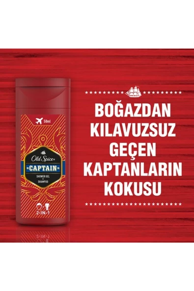 Old Spice Captain Shower Gel 50 ml - 4