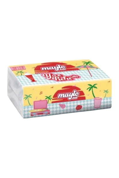 Maylo Puf Mendil (3 Katlı) Karma 900 Adet (6pk*150) (yaz Pufu Serisi 50 Ler/ 70 Ler / 90 Lar) - 3