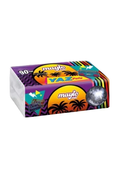 Maylo Puf Mendil (3 Katlı) Karma 900 Adet (6pk*150) (yaz Pufu Serisi 50 Ler/ 70 Ler / 90 Lar) - 2