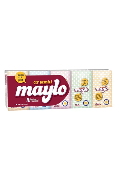 Maylo Cep Mendili 10'lu Paket