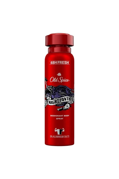 Old Spice Night Panther Erkekler Için Sprey Vücut Deodorantı 150 ml - 2