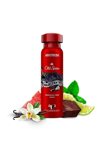 Old Spice Night Panther Erkekler Için Sprey Vücut Deodorantı 150 ml - 3
