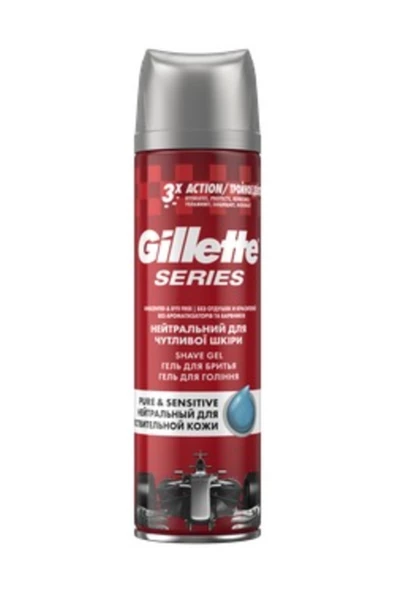 Gillette Series Pure & Sensitive Tıraş Jeli 200 ml