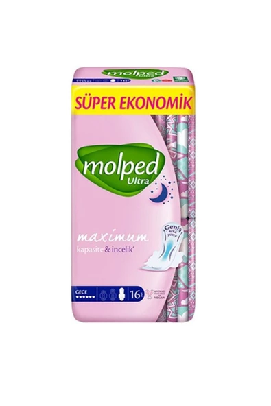 Molped Ultra Süper Ekonomik 16'lı Gece X 6 Paket - 2