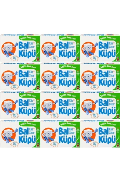 Bal Küpü Balküpü Küp Şeker 360 Adet 1 Kg 12 Adet