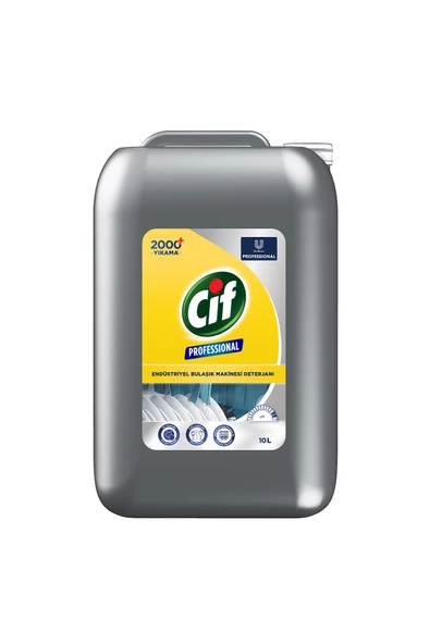 Cif Professional Endüstriyel Bulaşık Makinası Deterjanı 10 Lx1