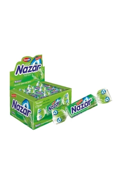 Nazar Sakız Şekersiz 100 Adet Nane - 3
