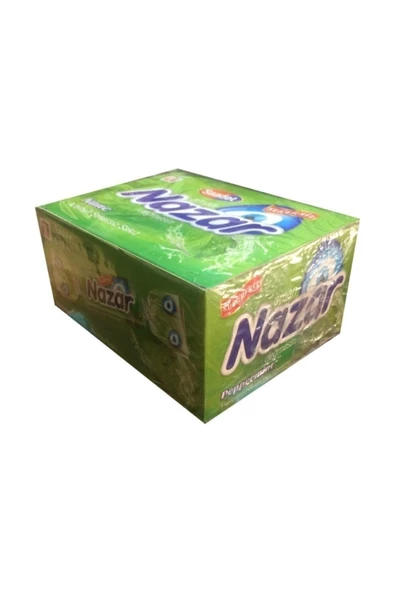 Nazar Sakız Şekersiz 100 Adet Nane - 2