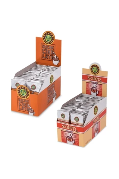 Kahve Dünyası Salep (20'li) + Sıcak Çikolata (20'li)