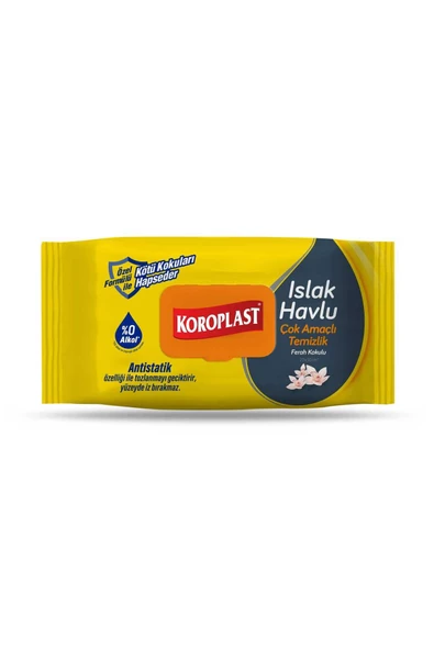 Koroplast Çok amaçlı Islak Havlu 100 lü