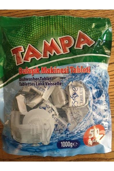 TAMPA Bulaşık Makinesi Tableti Hepsi Bir Arada 2 Paket - 3
