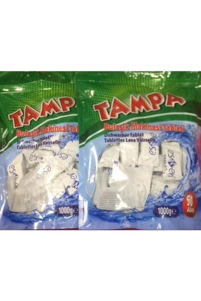 TAMPA Bulaşık Makinesi Tableti Hepsi Bir Arada 2 Paket - 1