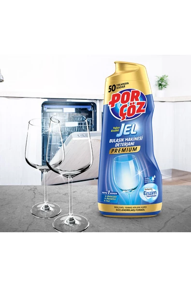 Porçöz Bulaşık Makinası Deterjanı Jel 900 ml X 2 Adet - 2