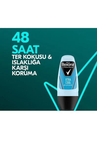 Rexona Men Erkek Roll On Deodorant Xtra Cool 50 ml X2 Adet - 3