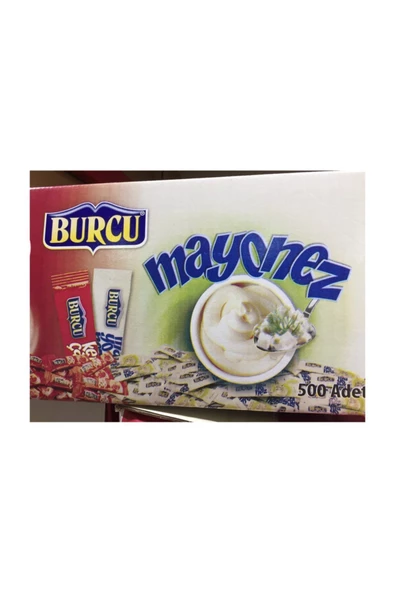 BURCU Stick Mayonez (tek Kullanımlık ) 9 Gr. 500 Adet