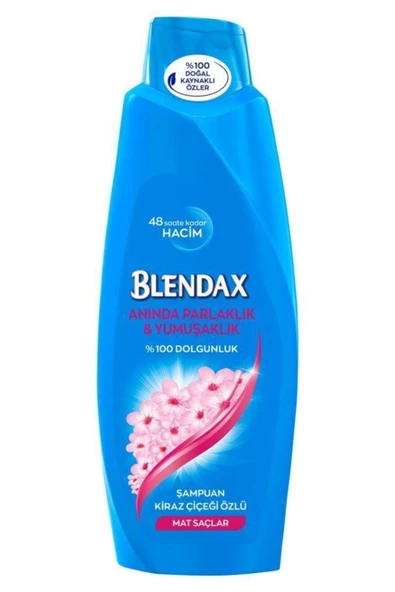 Blendax Anında Parlaklık ve Yumuşaklık Kiraz Çiçeği Özlü Şampuan 500 Ml X 4 Adet - 3