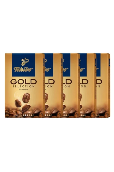 Tchibo Mp X 5 Adet Gold Selection Öğütülmüş Filtre Kahve 250gr