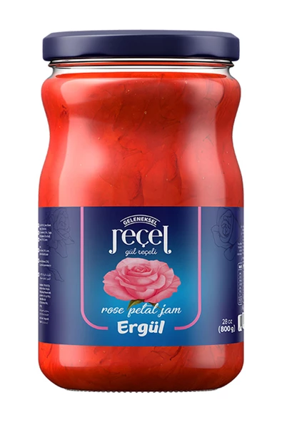 Ergül Şekerleme Ergül Gül Reçeli 800 Gr
