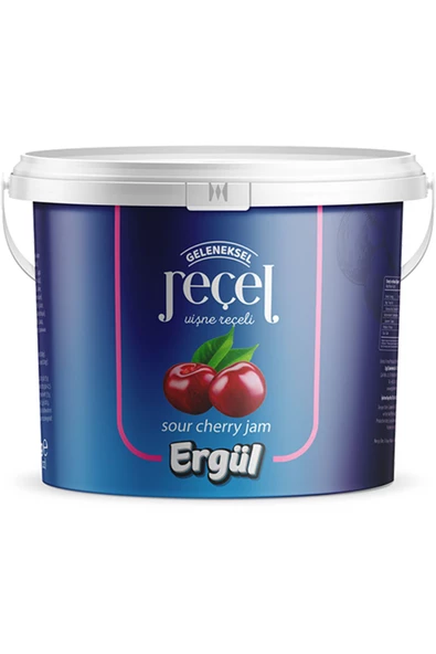 Ergül Şekerleme Ergül Vişne Reçeli 5000 Gr