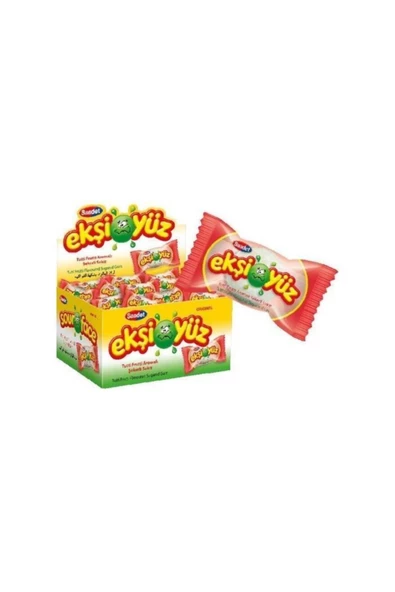 SAADET Ekşiyüz Sakız 100'lü 5 Paket (tutti Frutti Çilek Portakal Kola Böğürtlen) - 6