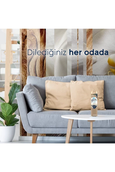 Glade Hava Tazeleyici Aerosol Oda Kokusu İpeksi Vanilya, 300ml - 5