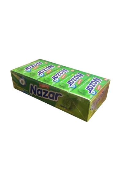 Nazar 5'li Nane Aromalı Sakız 20 Adet