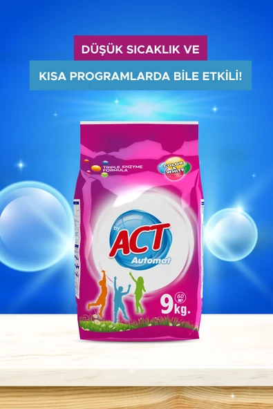 ACT MATİK Deterjan 9 kg - 2
