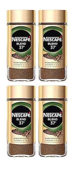 Nescafe Cam Kavanoz Hazır Kahve Blend 37 4 X 100 gr