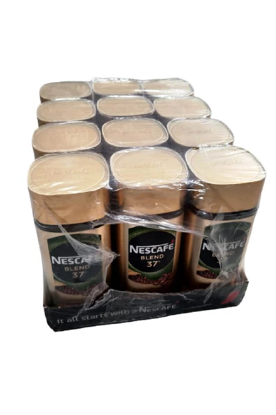 Nescafe Blend 37 Kavanoz 12x 100g (12 Li) - Resim 2