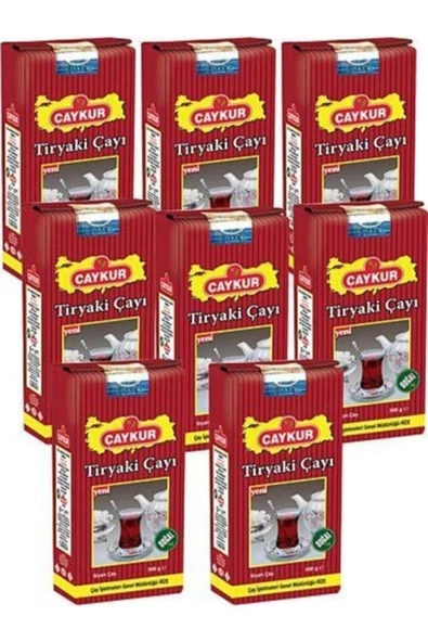 Çaykur Tiryaki 500 Gr 8'li Avantaj Paket