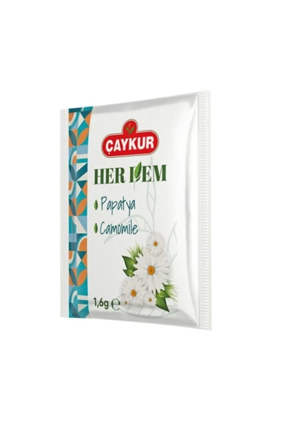 Çaykur Herdem Papatya Çayı Süzme Poşet 16 Gr * 100 Adet - 2