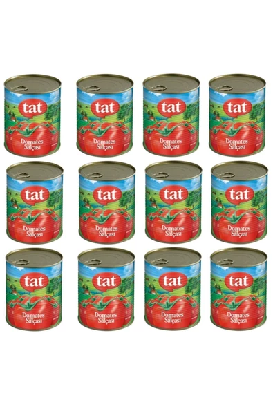 Tat Domates Salçası 830 Gr X 12 Adet - 1